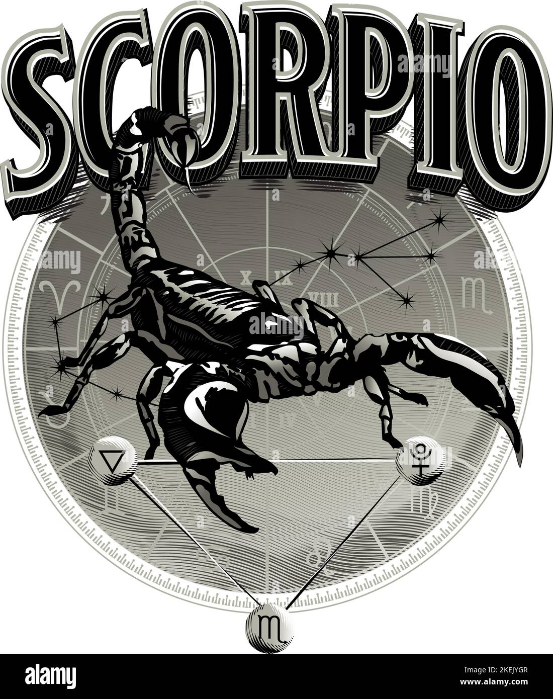 Scorpio Stock Vector Images - Alamy