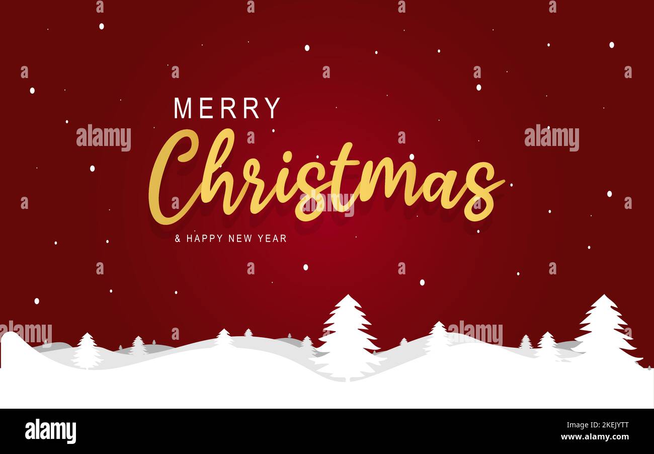 Happy merry christmas background Stock Vector Images - Alamy