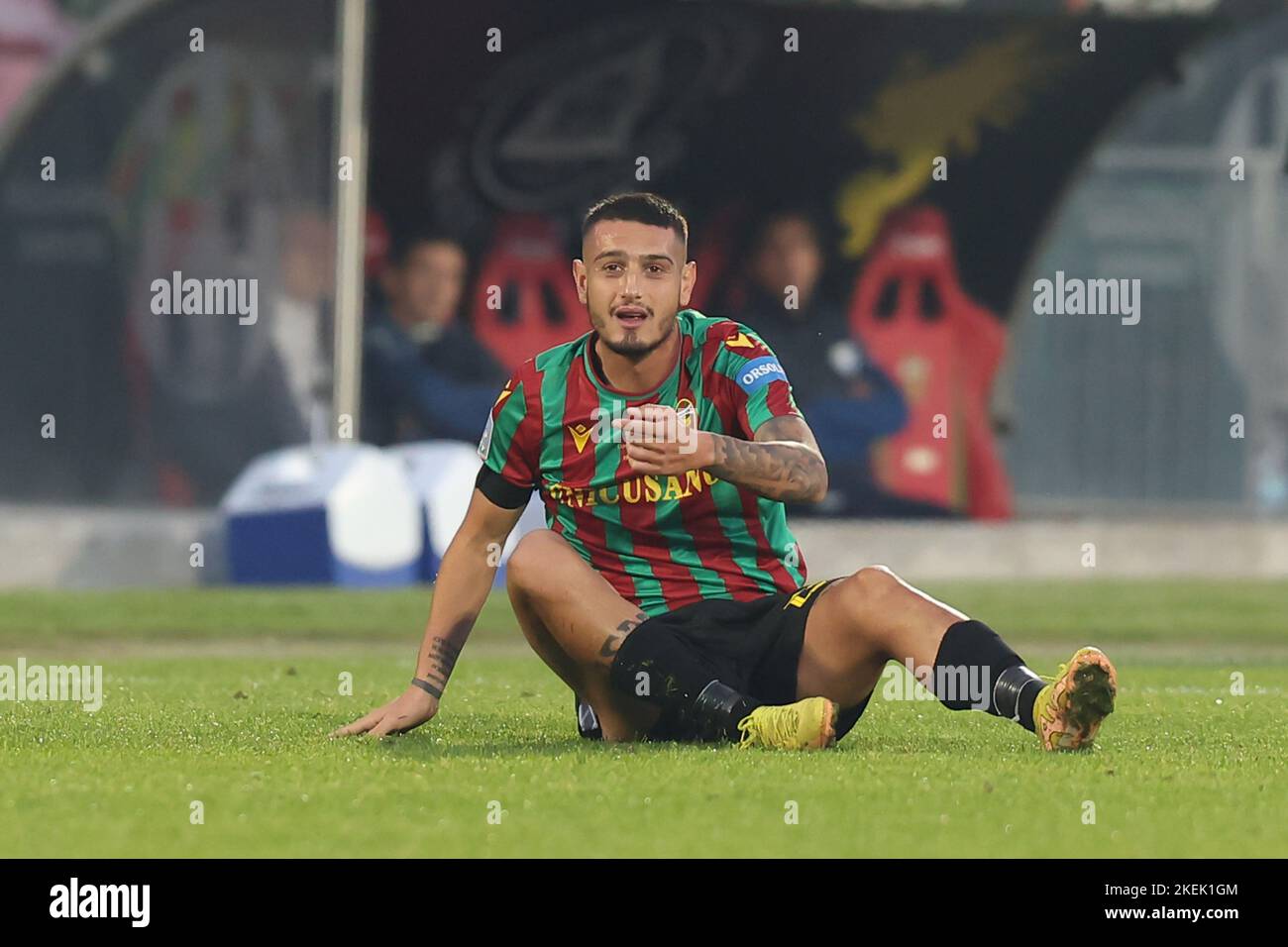 Libero Liberati stadium, Terni, Italy, November 12, 2022, Anthony Partipilo (Ternana)  during  Ternana Calcio vs Brescia Calcio - Italian soccer Serie Stock Photo