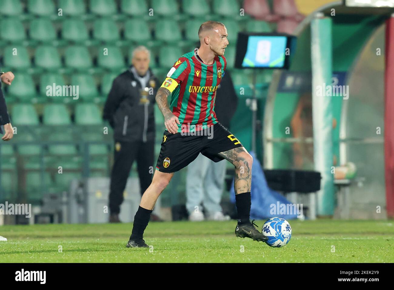 Antonio Palumbo (Ternana)  during  Ternana Calcio vs Brescia Calcio, Italian soccer Serie B match in Terni, Italy, November 12 2022 Stock Photo