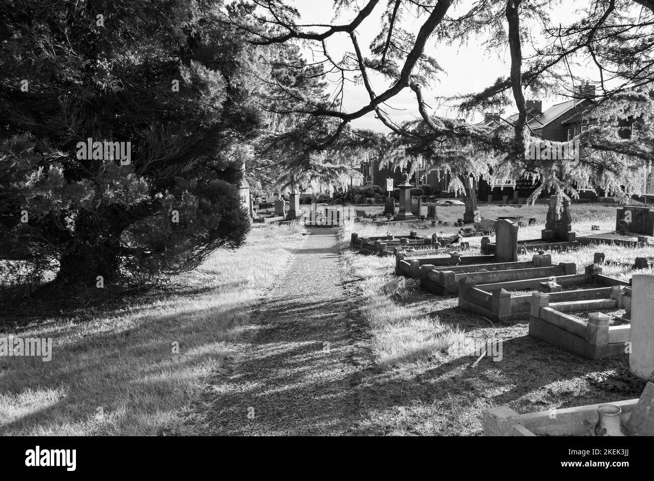 Rogerstone Church, Near Newport South Wales Stock Photo