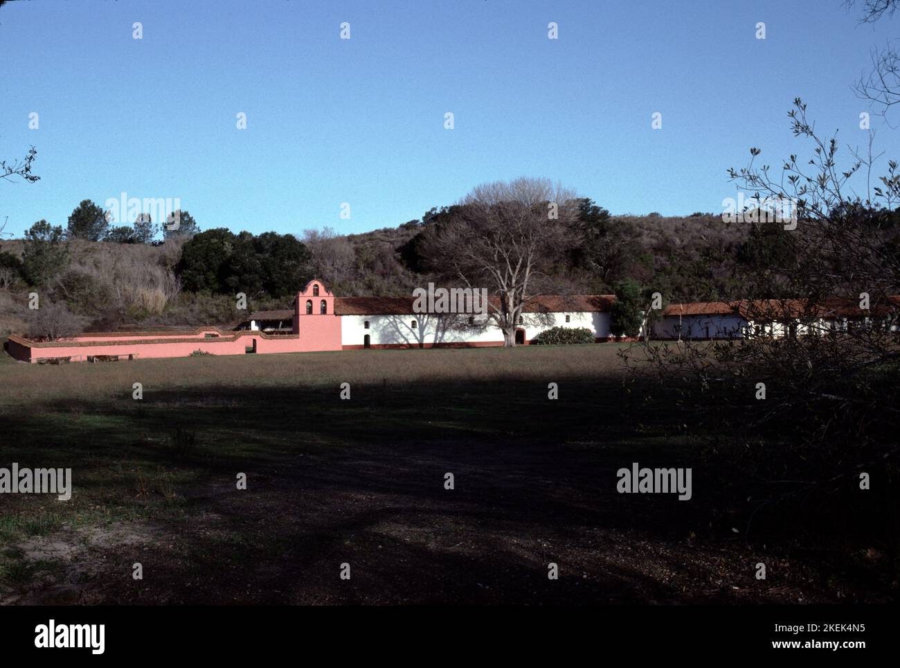 Lompoc, CA. U.S.A. 3/1992. Mission La Purísima Concepción. Founded 1787 by Catholic priests of