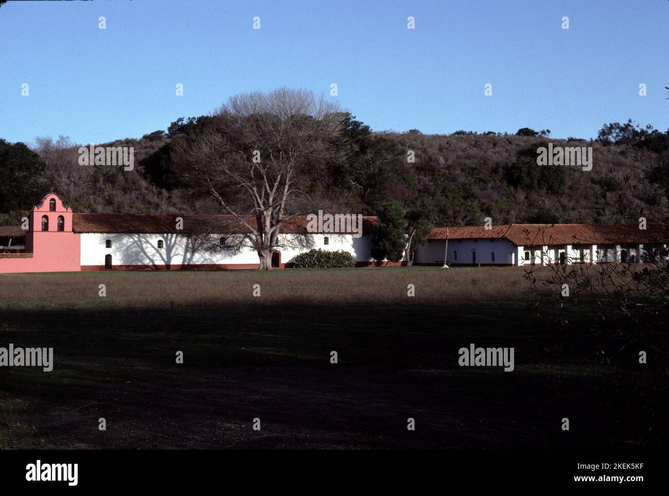 Lompoc, CA. U.S.A. 3/1992. Mission La Purísima Concepción. Founded 1787 by Catholic priests of