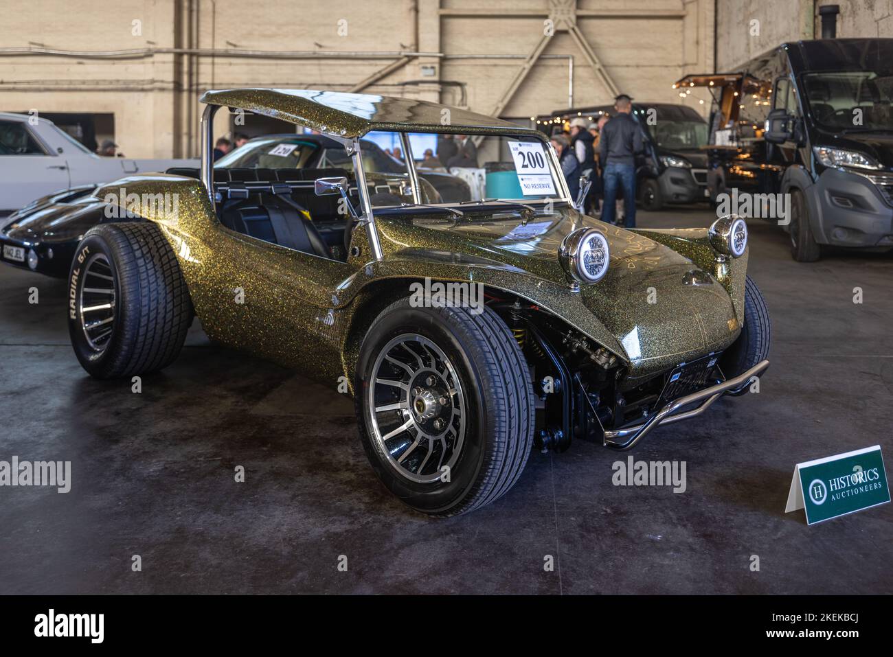 1969 Volkswagen Beach Buggy 'Trans-Am' Prowler by East Coast Buggies ‘Q167 DNR’ at the Historics Classic & Sportscar Auctioneers held at the Bicester Stock Photo