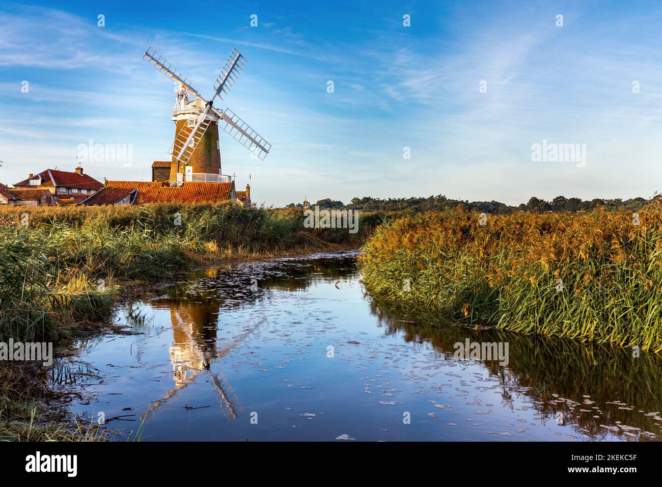 Cley Windmill; Norfolk; UK Stock Photo