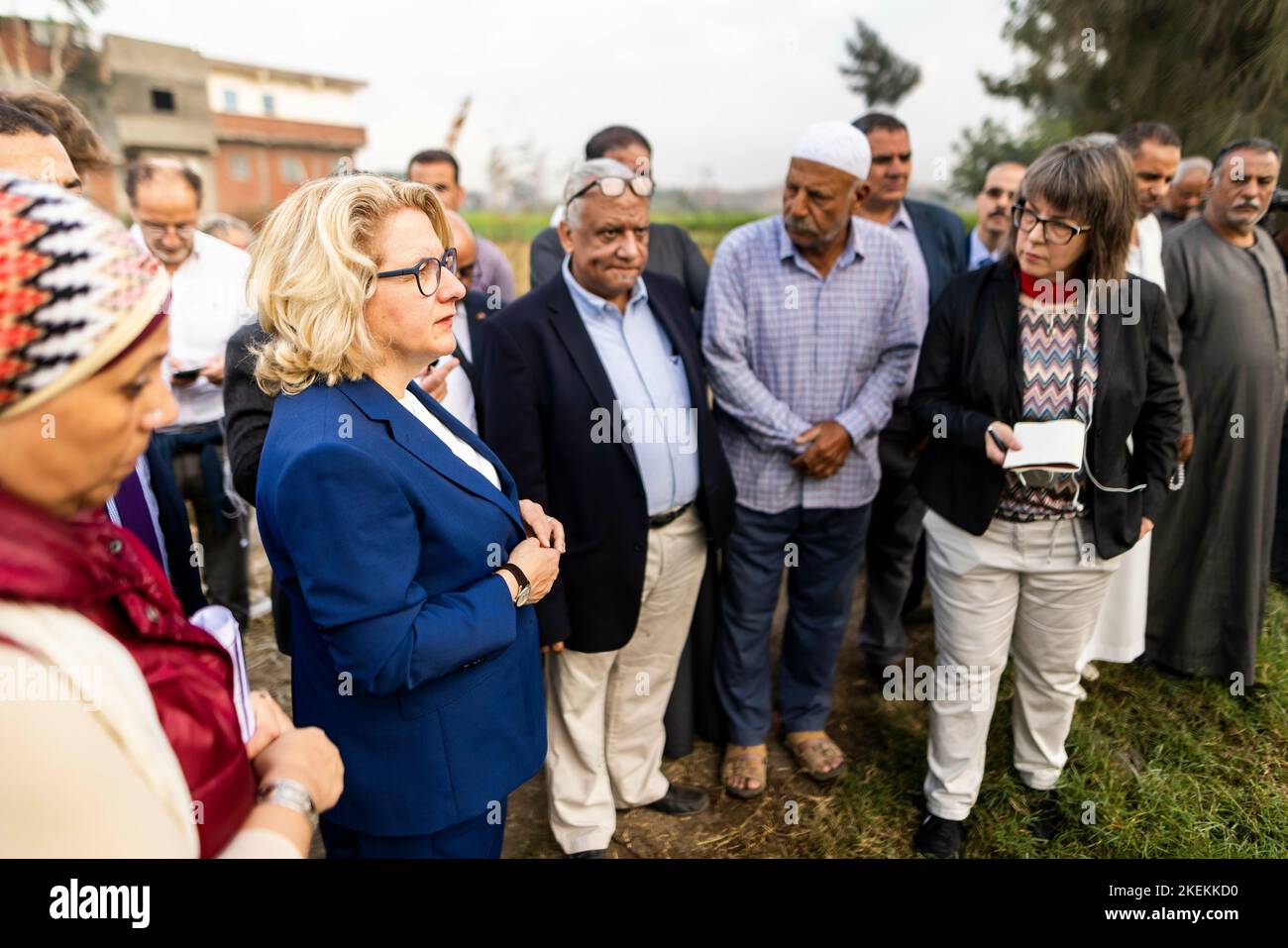 Pumping station of the IIIMP irrigation project in Al Beida Kafr El
