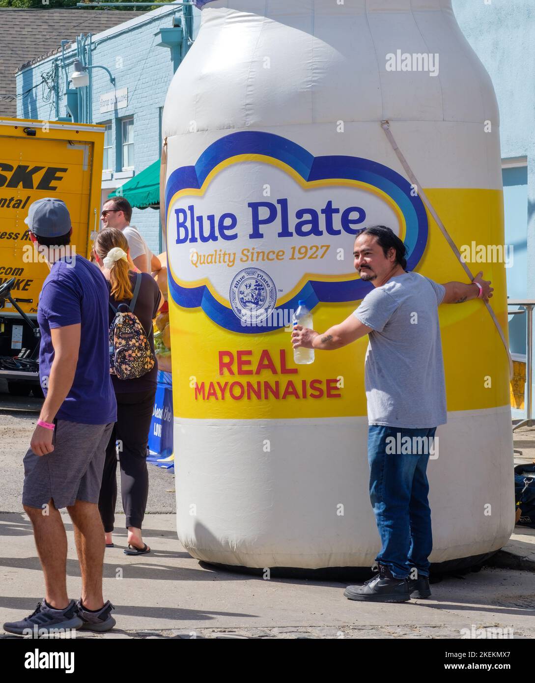 Inflatable mayonnaise jar hires stock photography and images Alamy