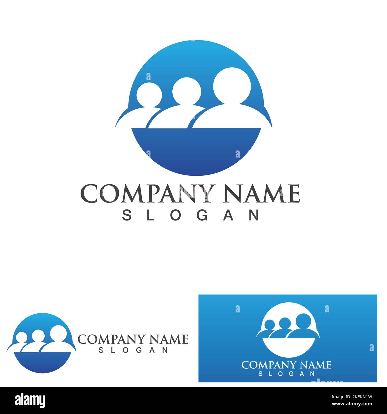 Health People Logo Vector illustration Design Template Stock Vector ...