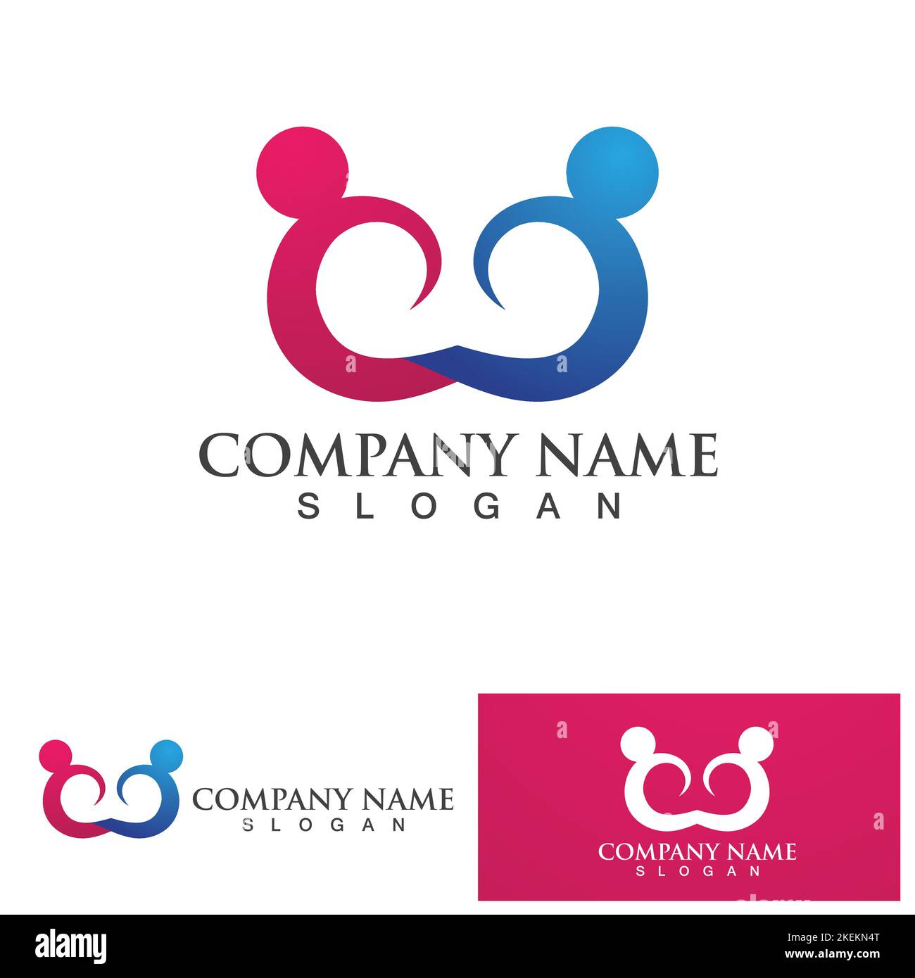 Family care logo and symbol vector Stock Vector Image & Art - Alamy
