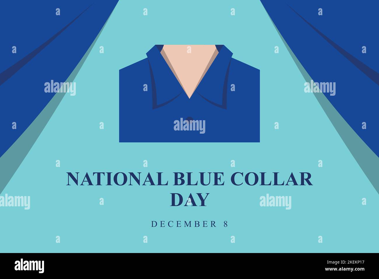 National Blue Collar Day background Stock Vector Image & Art Alamy