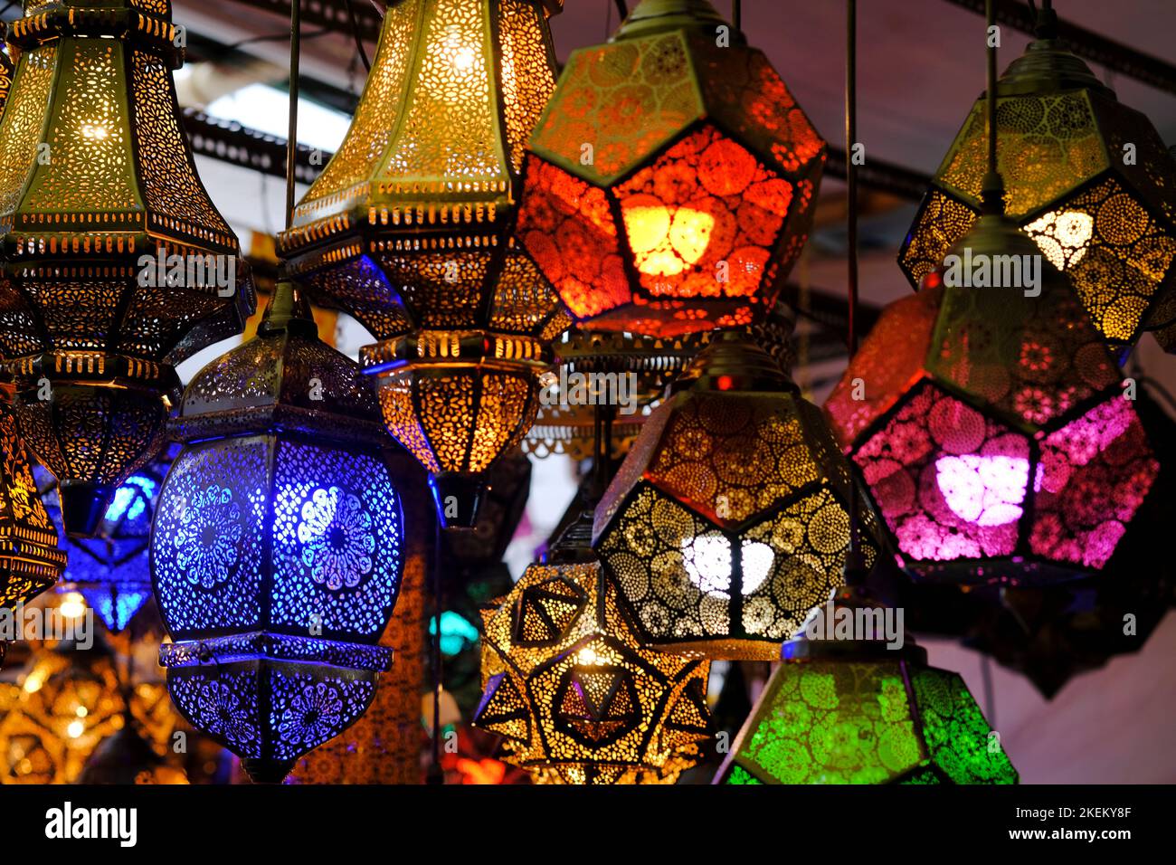 Beautiful Hand crafted colorful decorative items, The craft of each