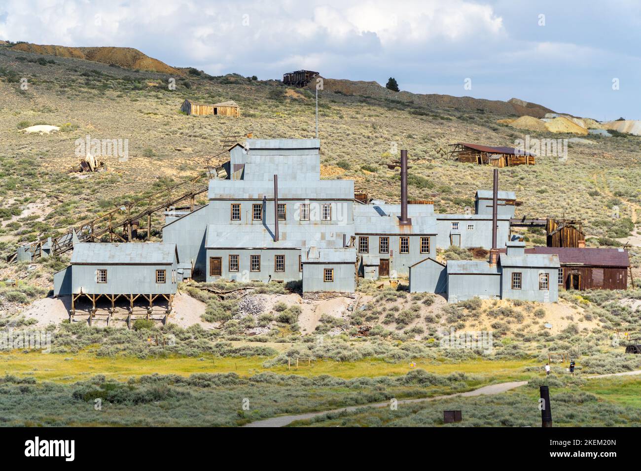 Iconic Houses And Structures In Bodie State Historic Park, California ...