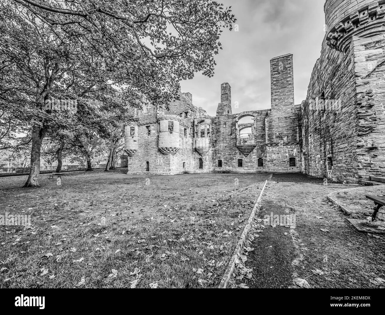 This is the 15th century ruins of the and Earl's Palace near
