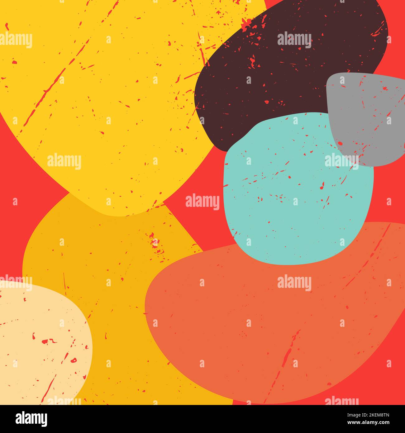 Retro background. Background with a grunge texture. Vector illustration ...