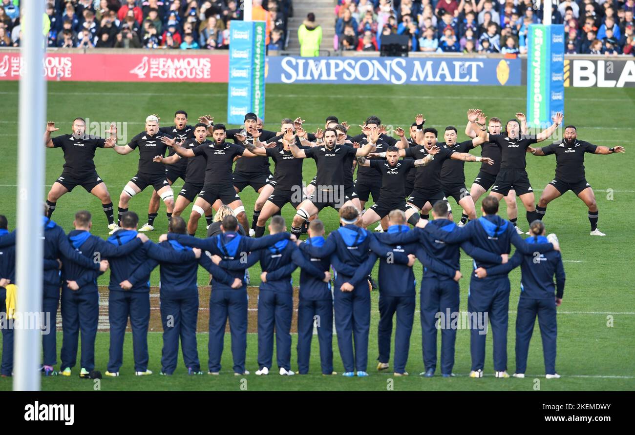 All blacks haka picture hi-res stock photography and images - Alamy