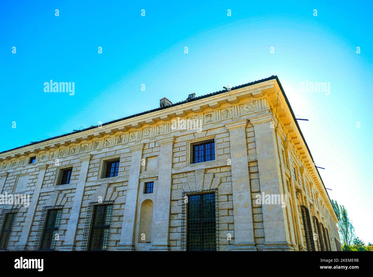 A beautiful building in Mantova, aka Mantua, in Italy Stock Photo Alamy