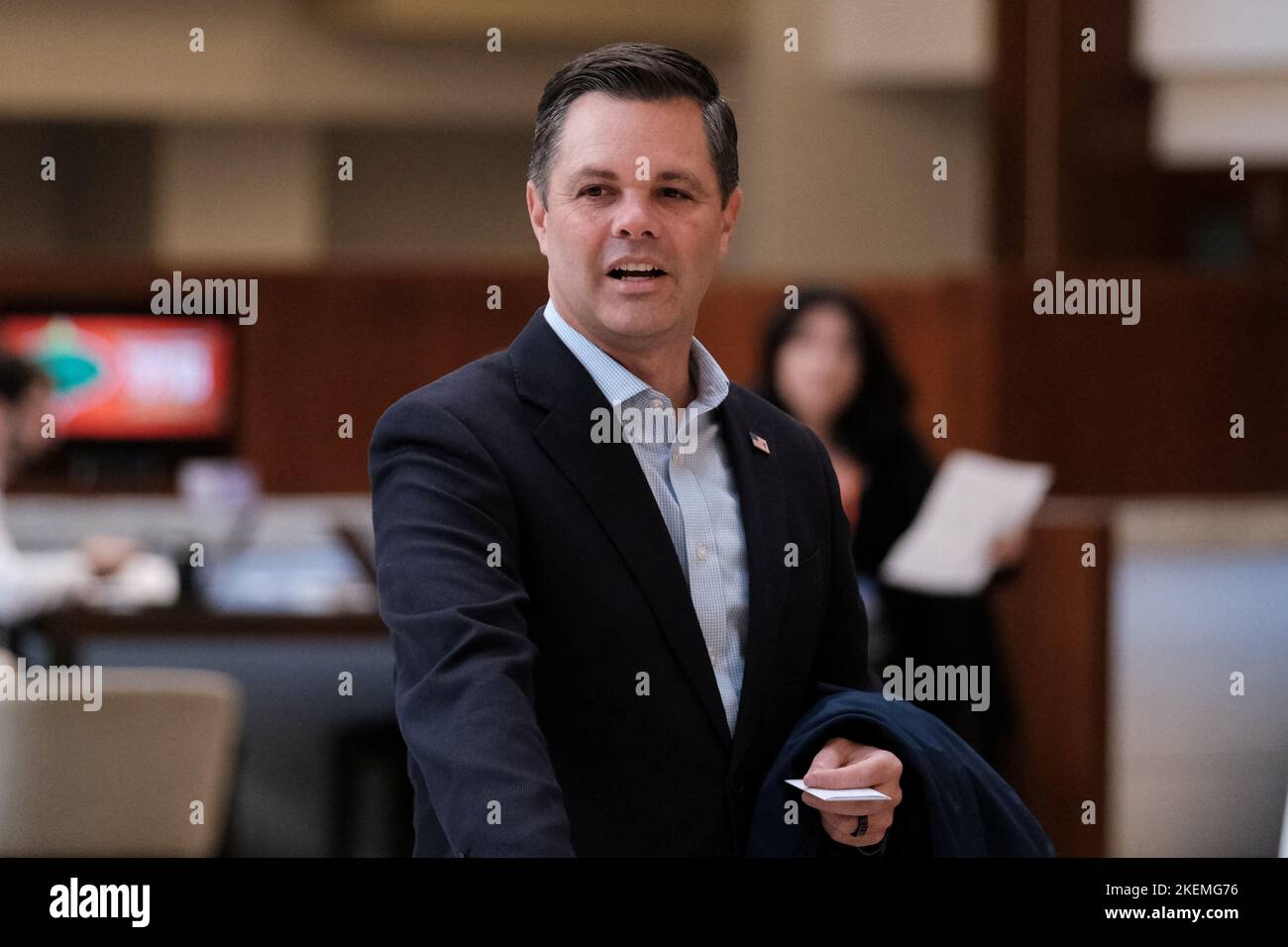 Congressmanelect Zach Nunn (RIA) attends orientation for newly