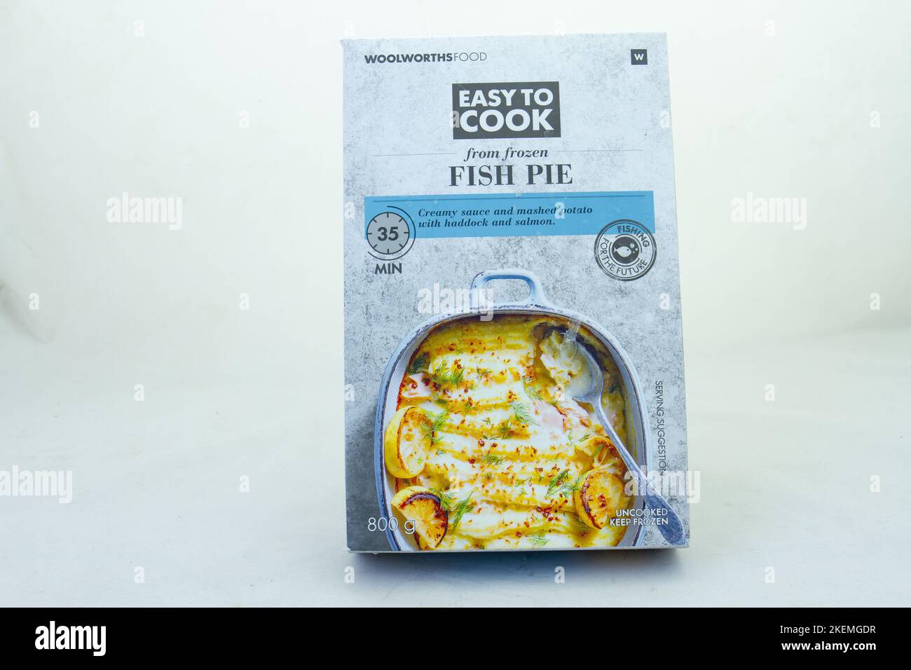 Johannesburg, South Africa an Easy to Cook fish pie meal from