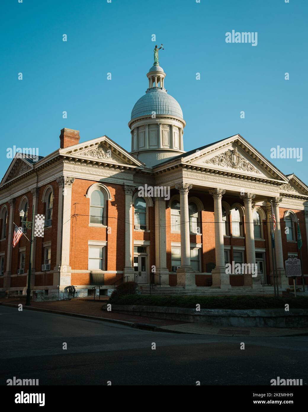 Augusta County Circuit Court architecture, Staunton, Virginia Stock Photo
