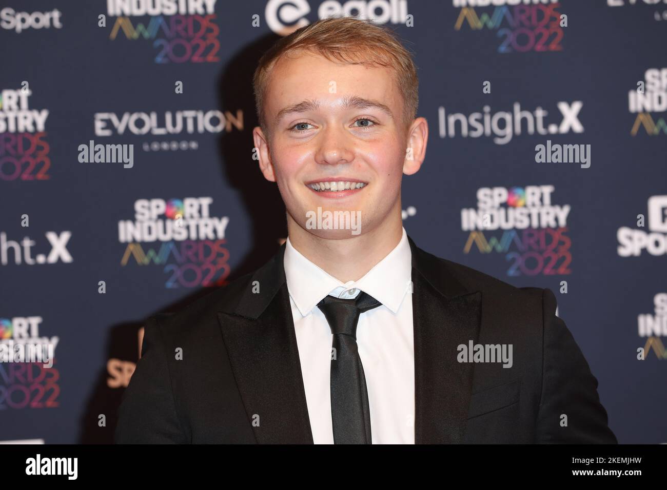 Billy Monger attends Sport Industry Awards at Battersea Evolution in