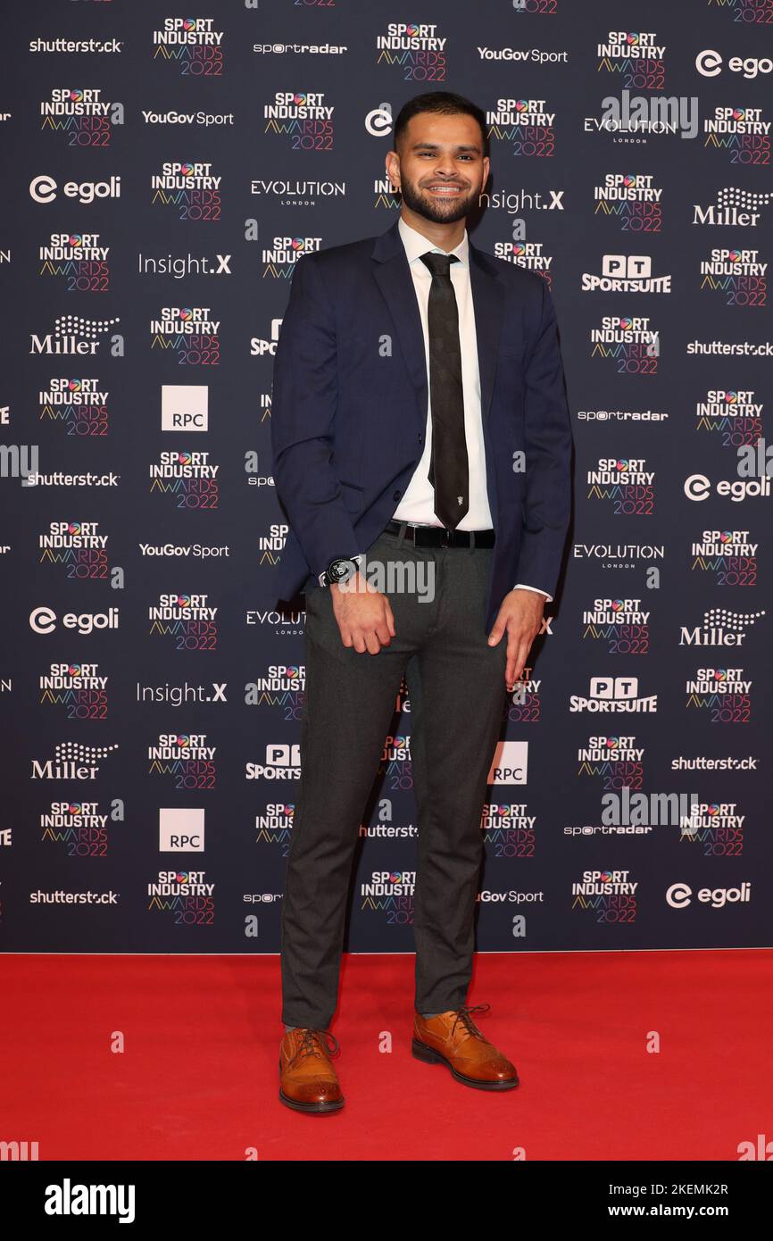 Guest attends Sport Industry Awards at Battersea Evolution in London, UK. Stock Photo