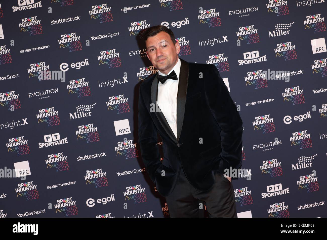 Guest attends Sport Industry Awards at Battersea Evolution in London, UK. Stock Photo