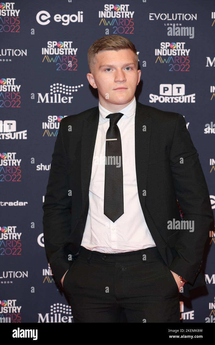 Campbell Hatton attends Sport Industry Awards at Battersea Evolution in London, UK Stock Photo