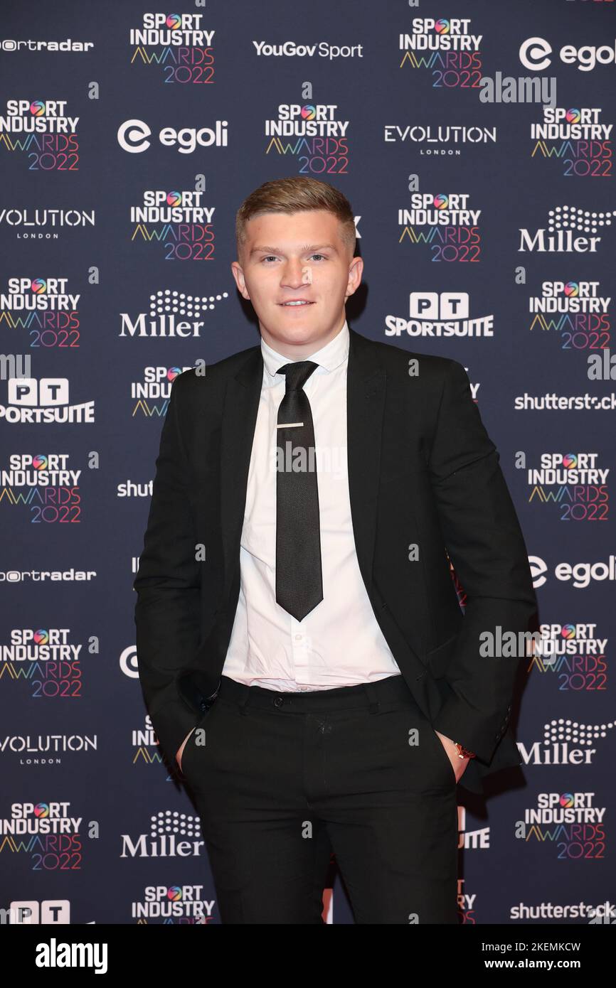 Campbell Hatton attends Sport Industry Awards at Battersea Evolution in London, UK Stock Photo