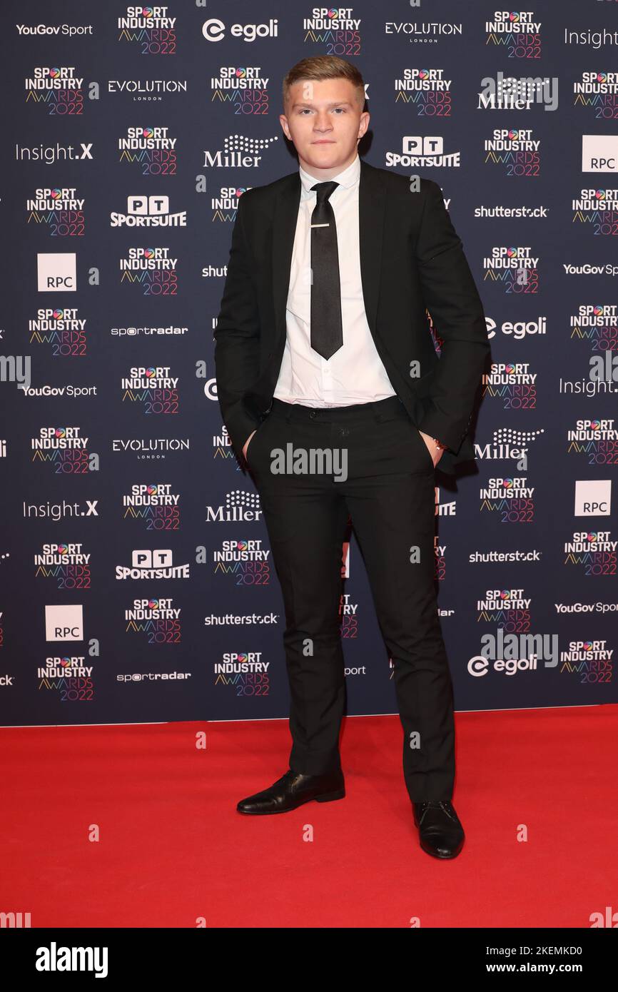 Campbell Hatton attends Sport Industry Awards at Battersea Evolution in London, UK Stock Photo