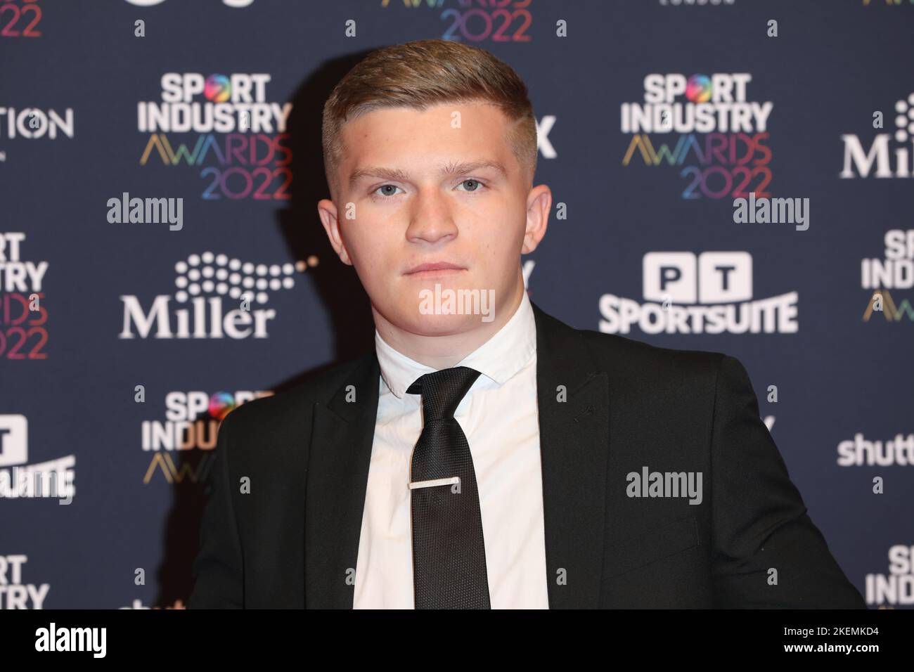 Campbell Hatton attends Sport Industry Awards at Battersea Evolution in London, UK Stock Photo