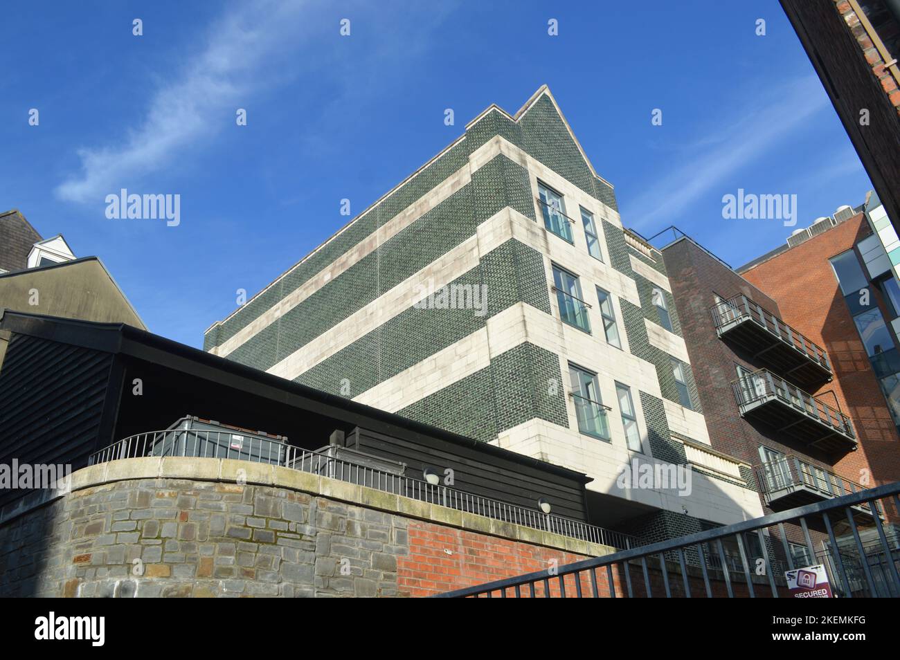 13th November 2022, Swansea, Wales, United Kingdom. Flats and offices