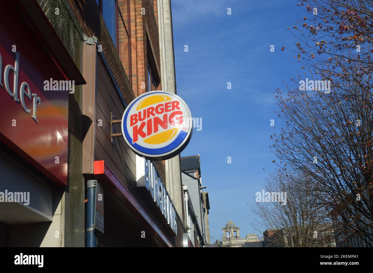 Union street burger king hi-res stock photography and images - Alamy