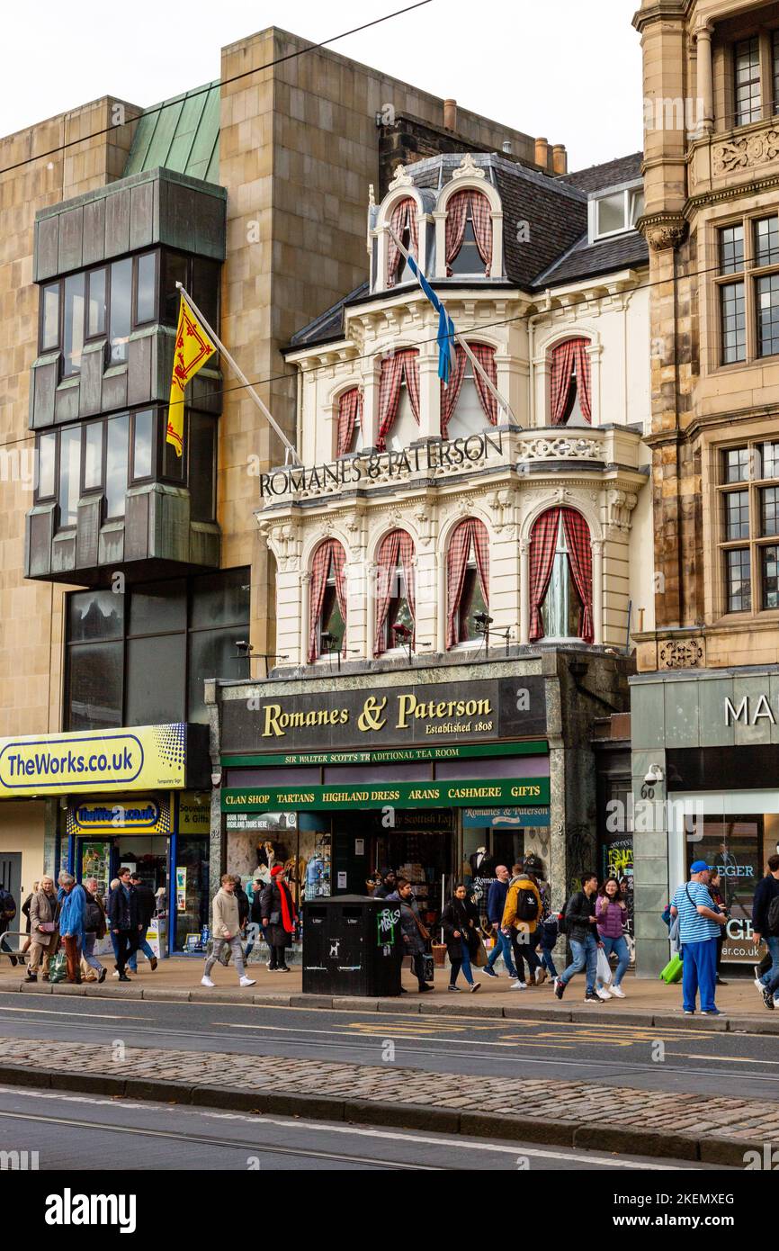 Romanes & Paterson store Edinburgh, Scotland, United Kingdom Stock Photo Alamy