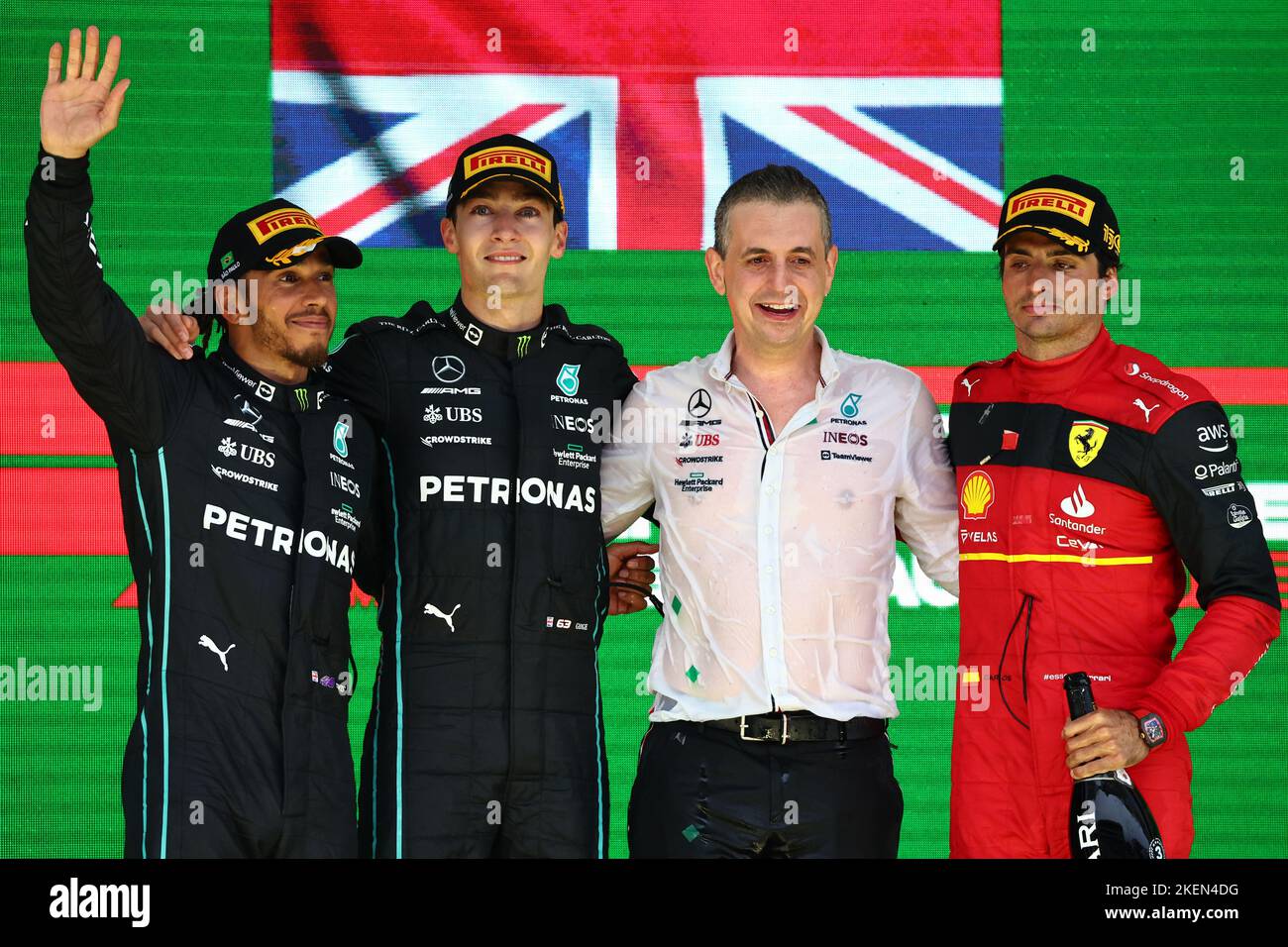 Mercedes amg f1 performance engineer race winner lewis hamilton hires