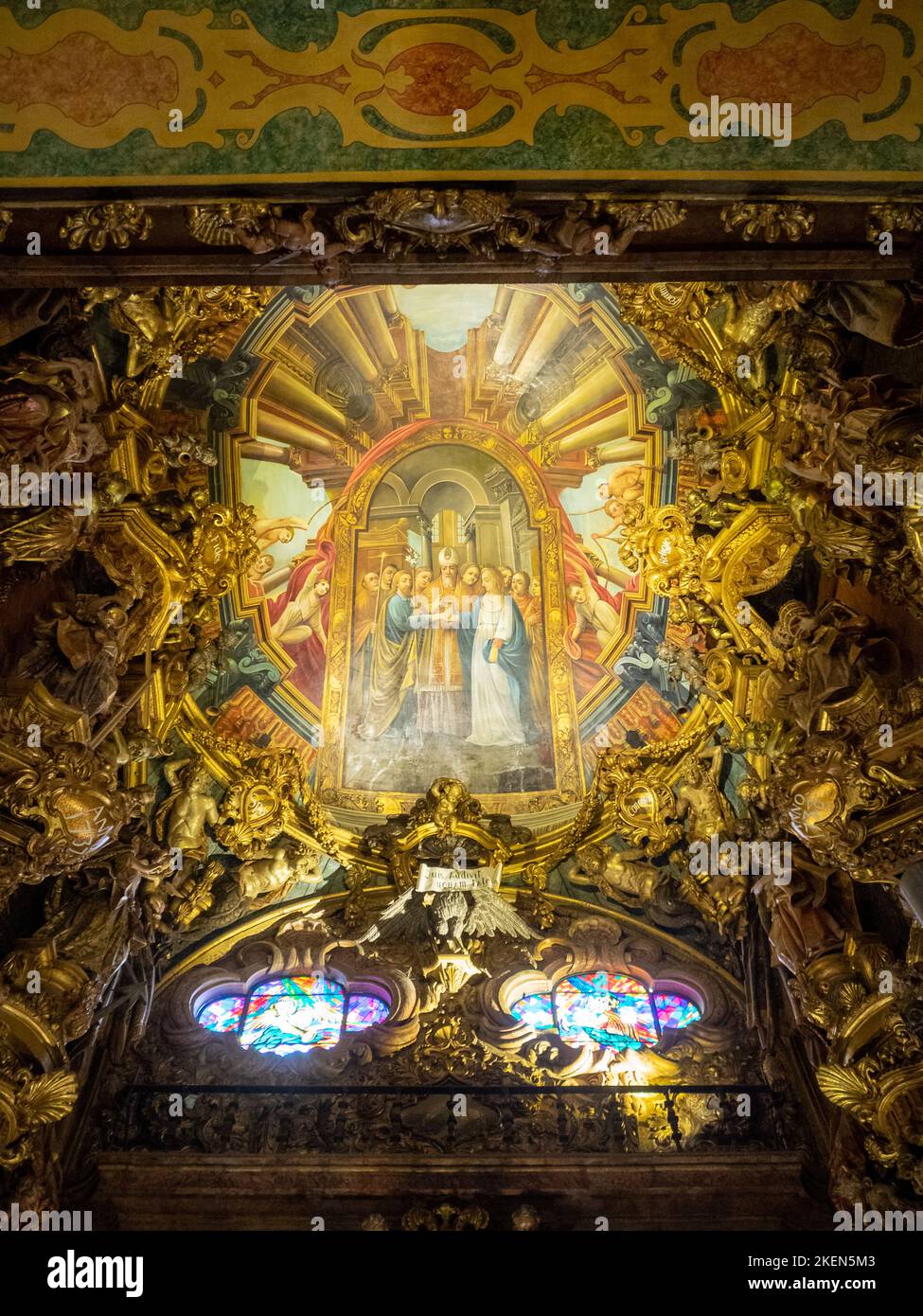 Painted ceiling of choir hires stock photography and images Alamy