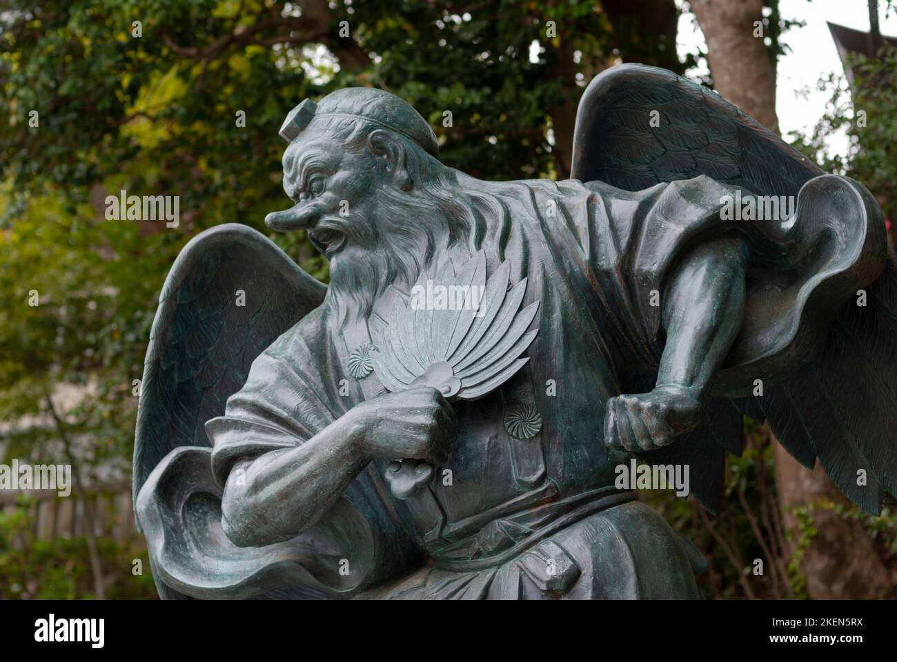 Tengu statue on Mount Takao, Tokyo, Japan Stock Photo Alamy