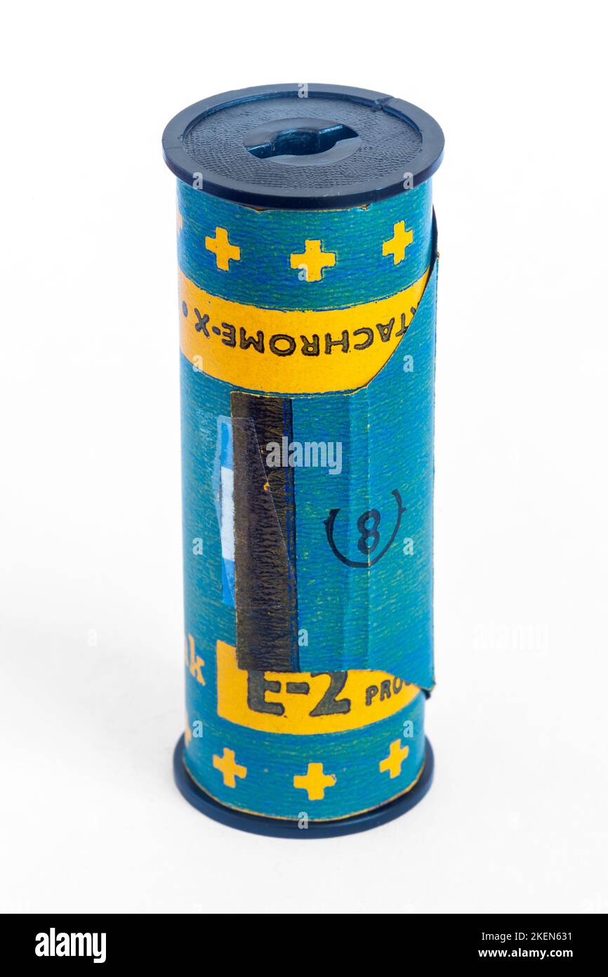 120 Photographic Film Kodak Ektachromex EX120 E2 Processing Stock Photo Alamy
