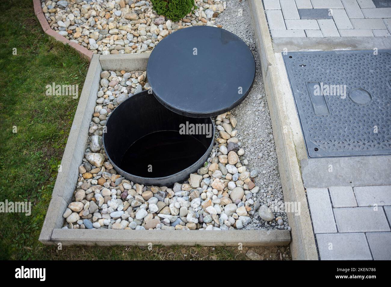Plastic water meter cover hires stock photography and images Alamy
