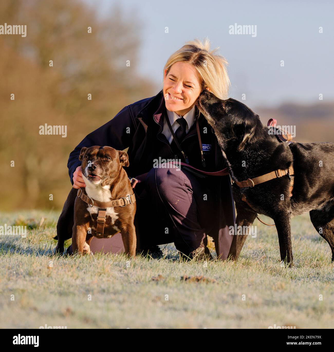 Editorial Use Only A day in the life of RSPCA Inspector Zoe Ballard