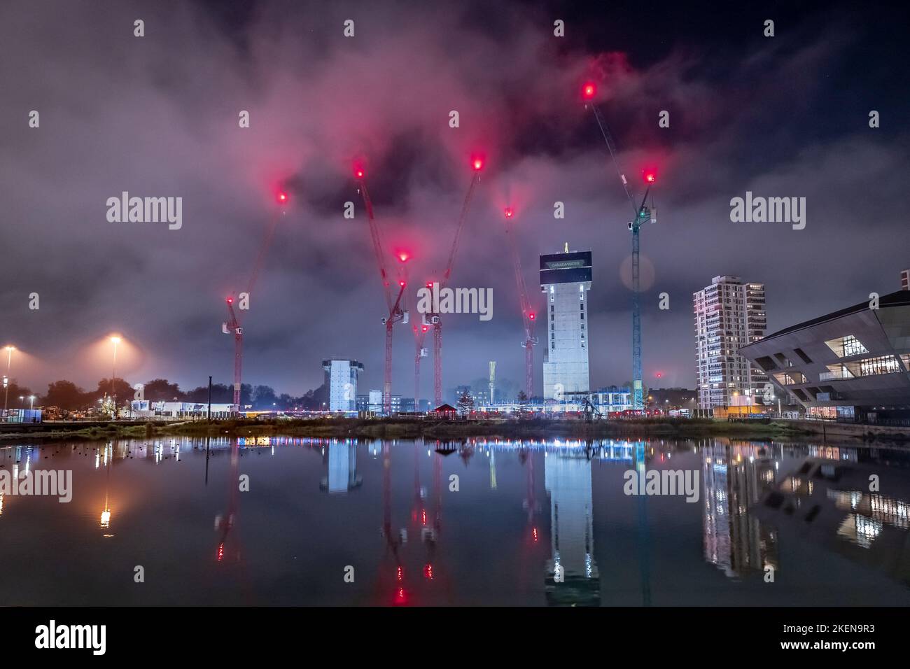 London, UK. 13th November, 2022. Canada Water Masterplan development