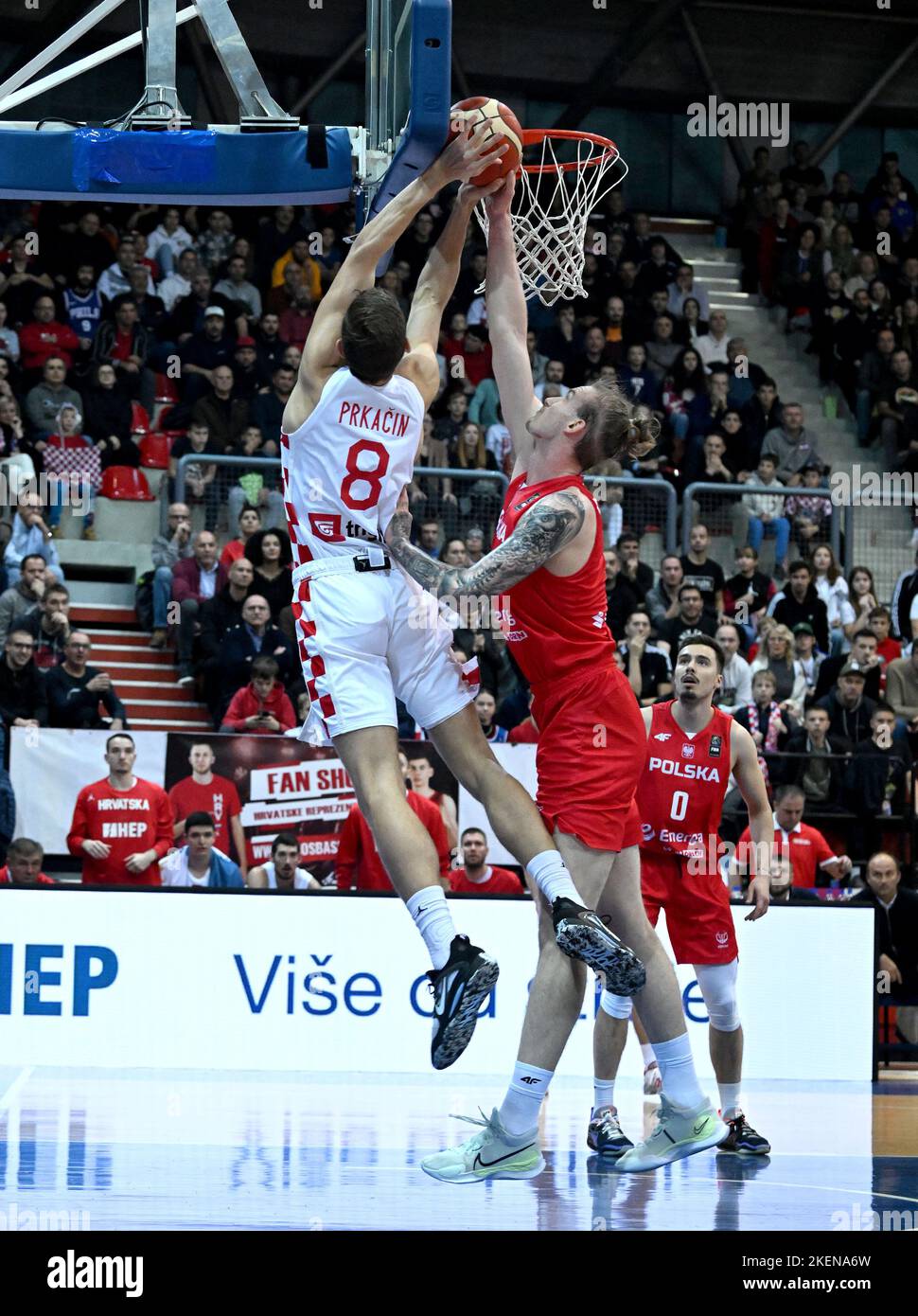 Zagreb, Croatia. 13th Nov, 2022. ZAGREB, CROATIA NOVEMBER 13 Roko Prkacin of Croatia is