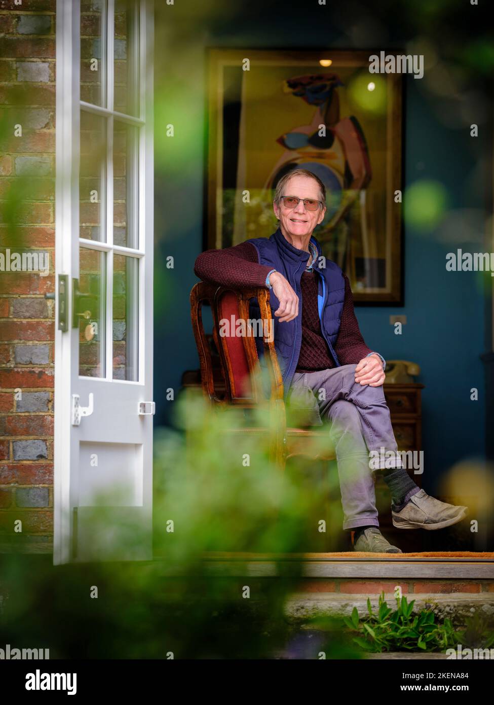 Editorial Use Only Antony Penrose, son of photographer and model Lee