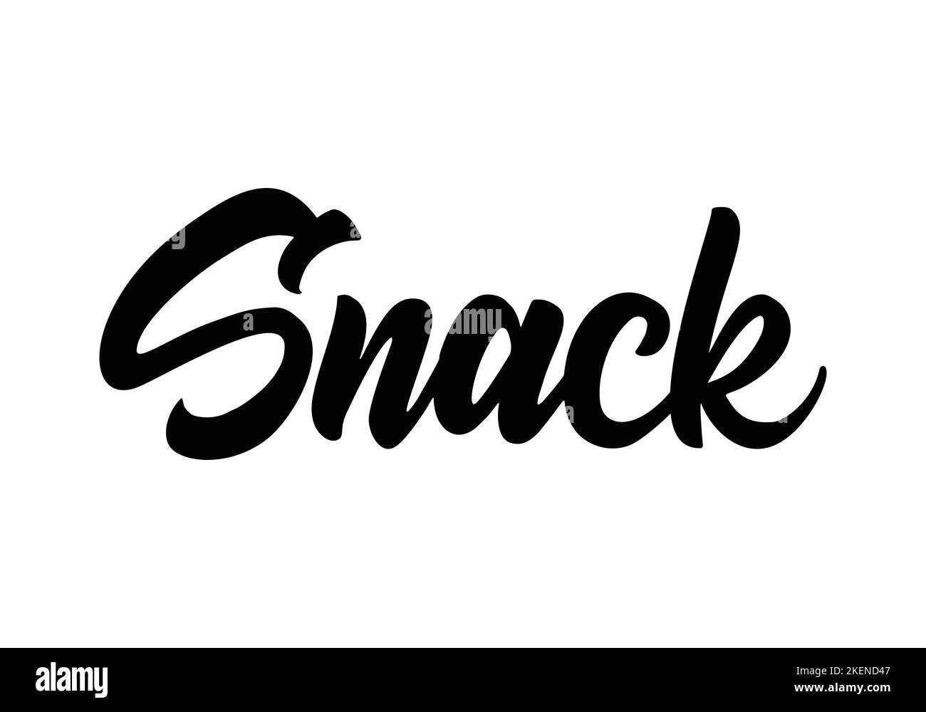 Crispy text, lettering quote hand drawn creative concept for your