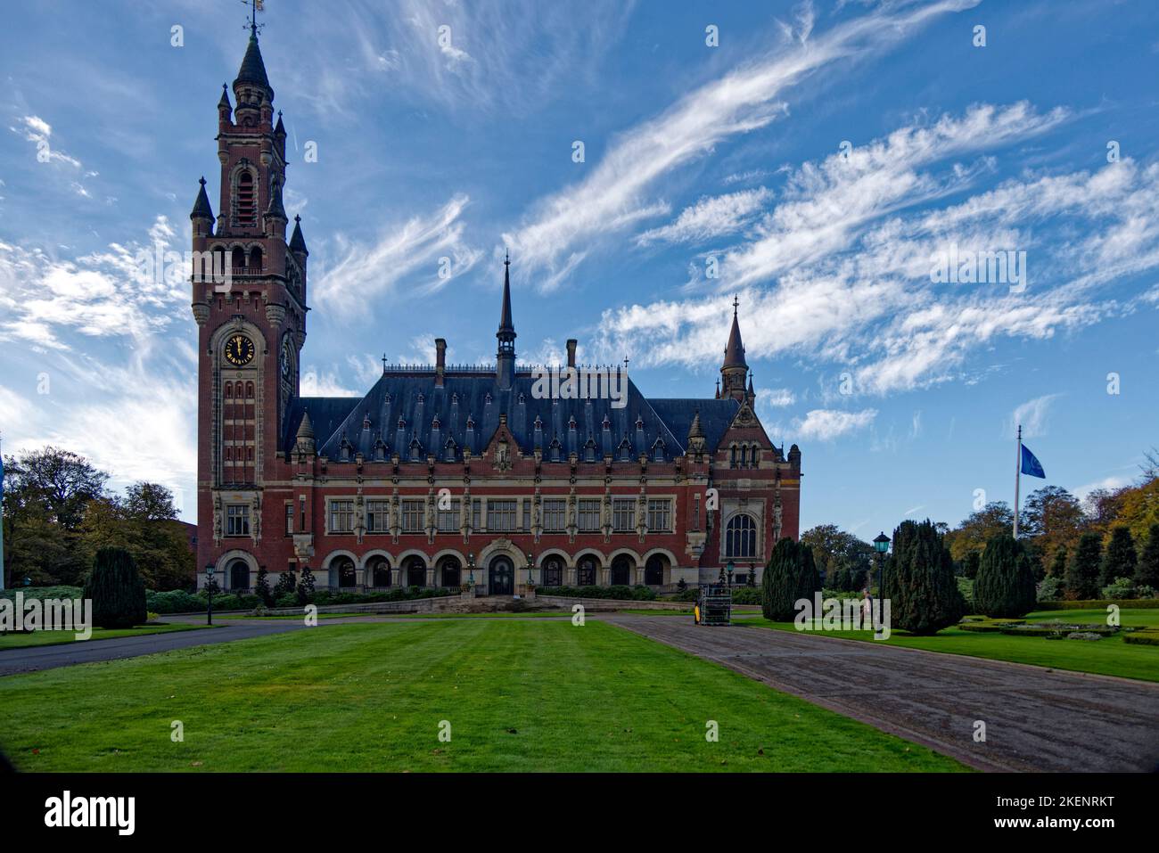 The Hague, Netherlands. 31th Oct 2022. Peace Palace, International Court of Justice of the