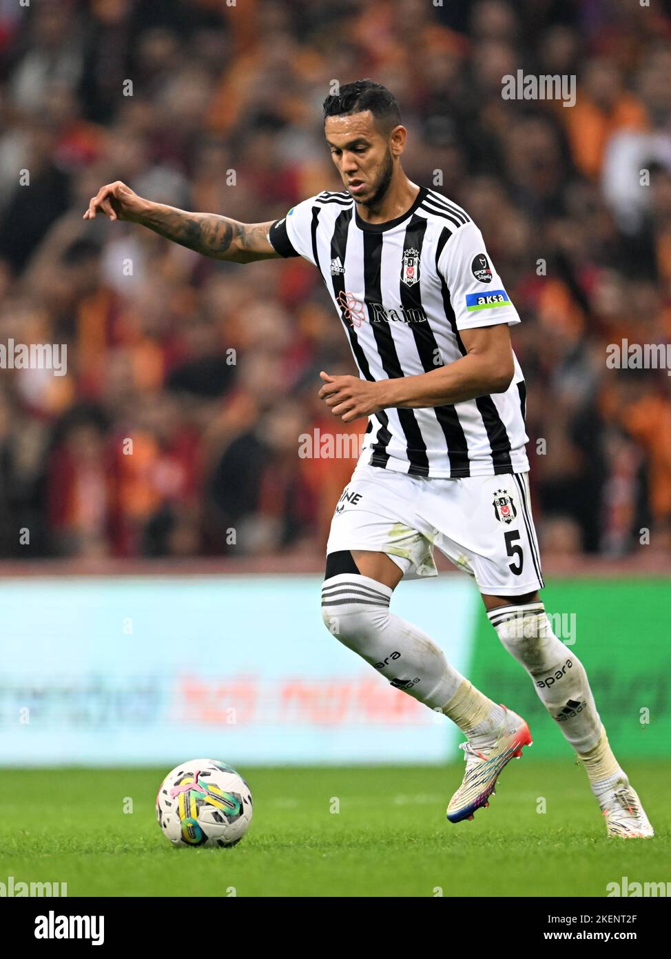 BesiktasâÂ€Â™s Josef De Souza during Galatasaray - Besiktas Turkish Super  League Game at Galatasaray TT Arena in Istanbul, Turkey, on May 9, 2021.  Photo by Tolga Adanali/Depo Photos/ABACAPRESS.COM Stock Photo - Alamy