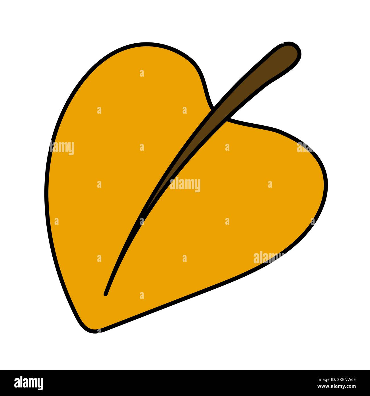 autumn leaf isolated Stock Vector Image & Art - Alamy