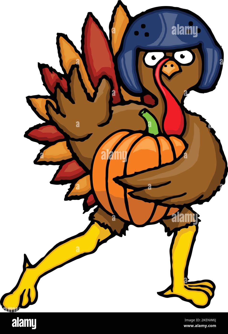 Turkey cartoon thanksgiving hi-res stock photography and images - Alamy