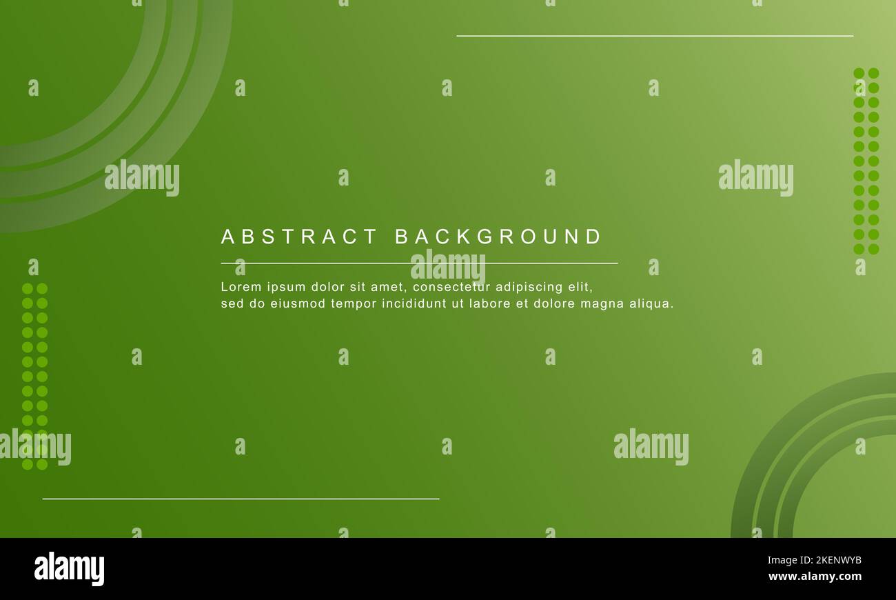 An abstract green gradient background with editable text Stock Vector ...