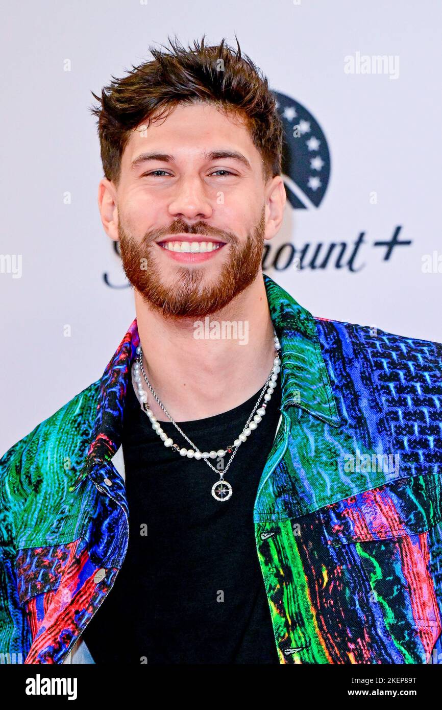 Jack Fowler attending the 2022 MTV EMAs at the PSD Bank Dome in