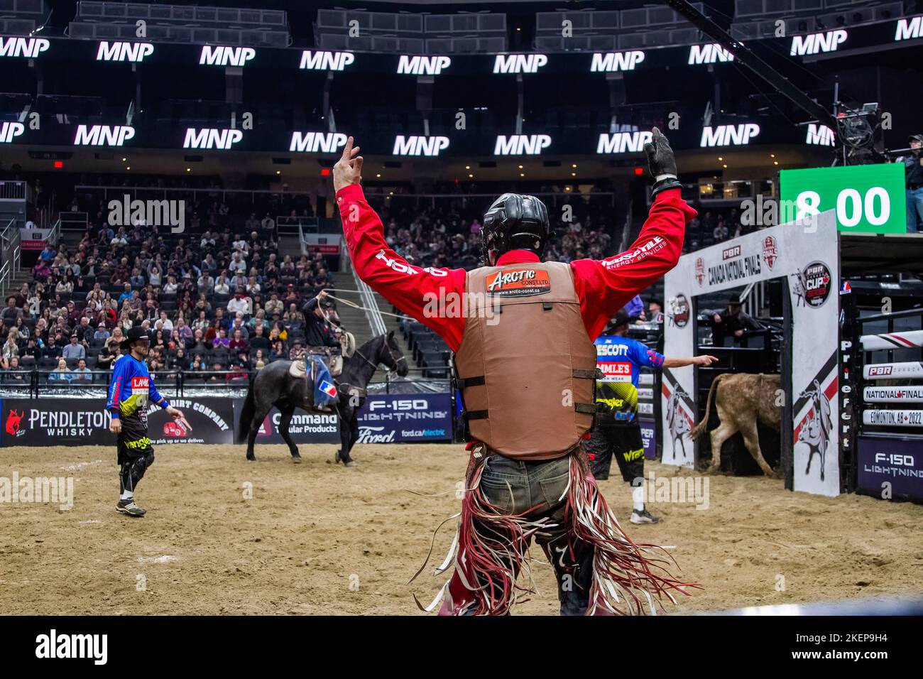 Canadian national professional bull riding championships hi-res stock ...